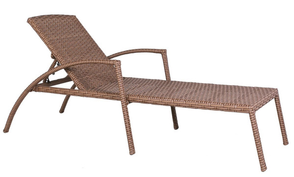 Шезлонг Pradex Крит Коричневий-0
