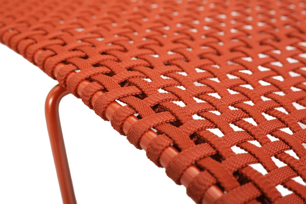 Шезлонг Pradex Луи Красный-2