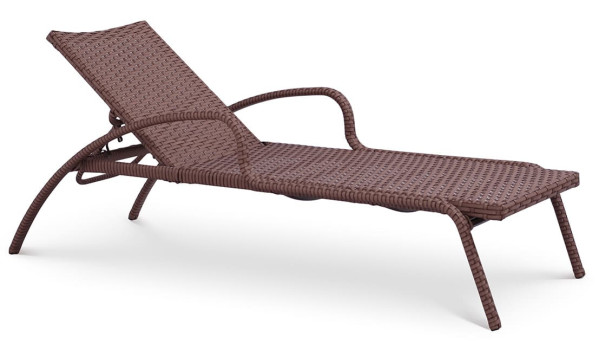 Шезлонг Pradex Мальта Коричневий-0