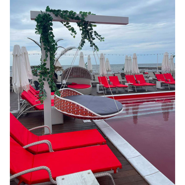 Шезлонг Pradex Мальта Бежевий-2