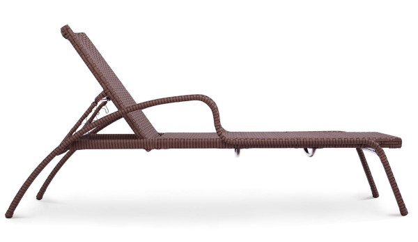 Шезлонг Pradex Мальта Коричневий-1