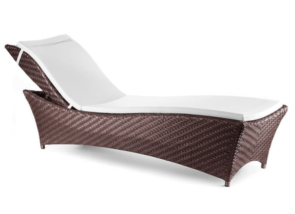 Шезлонг Pradex Солярис Коричневый-0