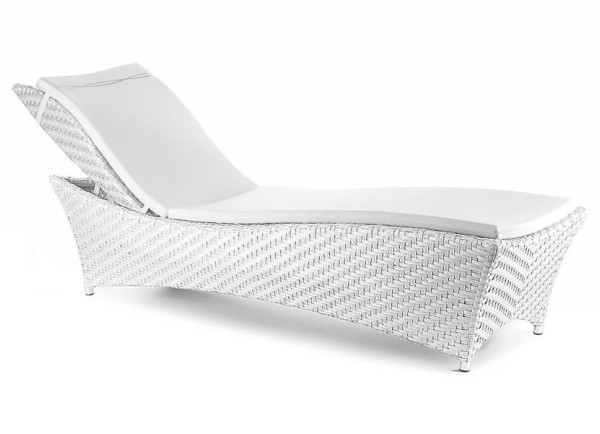 Шезлонг Pradex Солярис Белый-0
