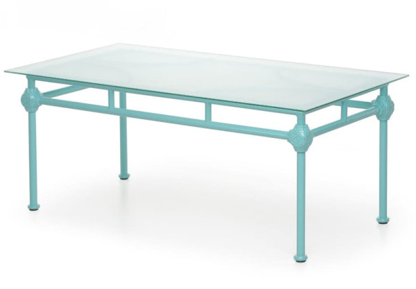 Стол Pradex Верона журнальный Бирюзовый-0