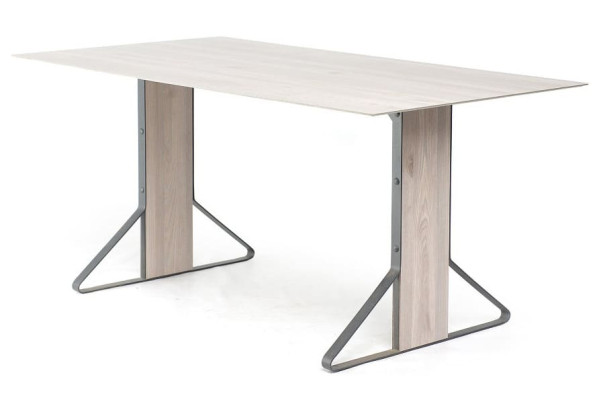 Стол Pradex Твист прямоугольный Бежевый-0