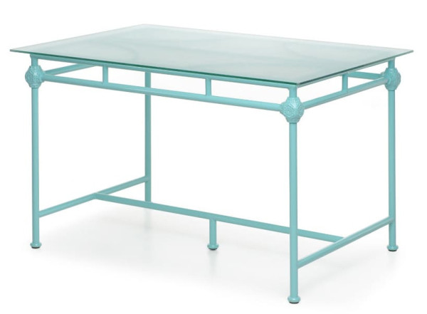Стол Pradex Верона прямоугольный Бирюзовый-0