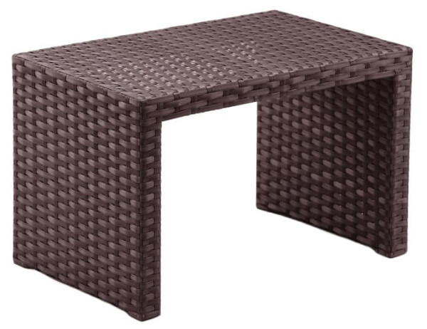 Стол из ротанга Pradex Аризона-М Темно-коричневый-0