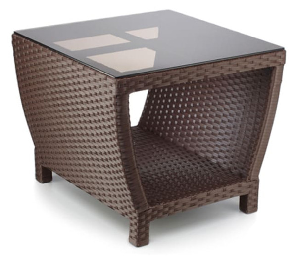 Стол из ротанга Pradex Парадиз Темно-коричневый-0