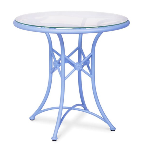 Стол Pradex Верона круглый с 1 опорой Бирюзовый-0