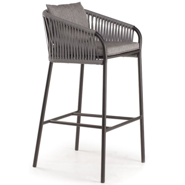 Стул Pradex Твист Барный Серый-0