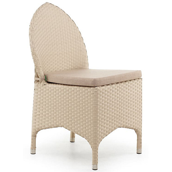 Стілець із ротанга Pradex Марокко Бежевий-0