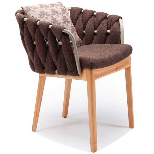 Стілець Pradex Вуд-5 Коричневий-0