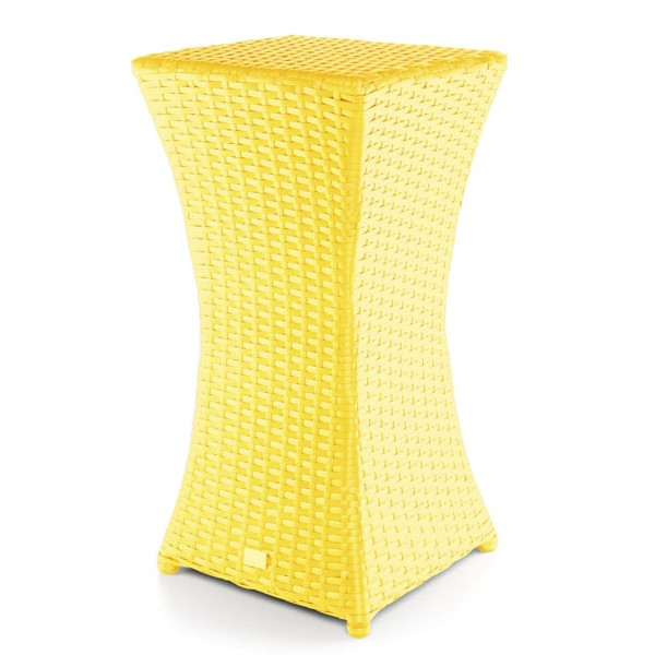 Стул из ротанга Pradex Хокер Желтый перламутр-0