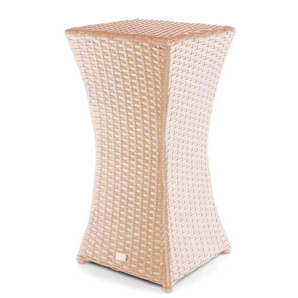 Стілець із ротанга Pradex Хокер Кава з молоком-0