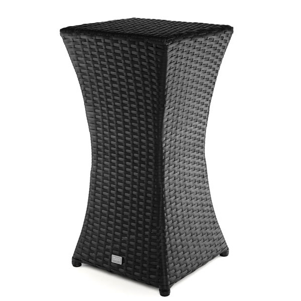 Стілець із ротанга Pradex Хокер Чорний-0