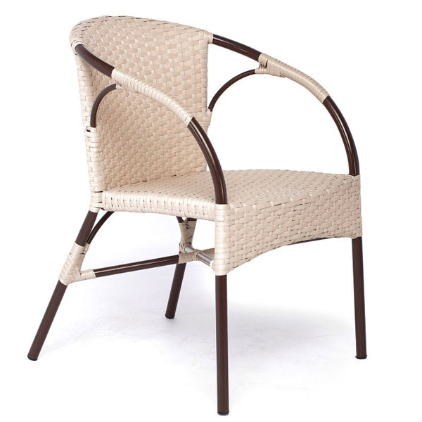 Стул из ротанга Pradex Неаполь Кофе с молоком-0