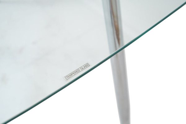 Стол стеклянный обеденный Richman Итали Хром Стол стеклянный обеденный Richman Итали Хром-7