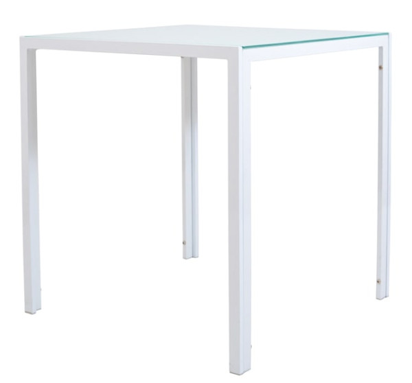 Стіл скляний обідній Richman Крит Білий-1