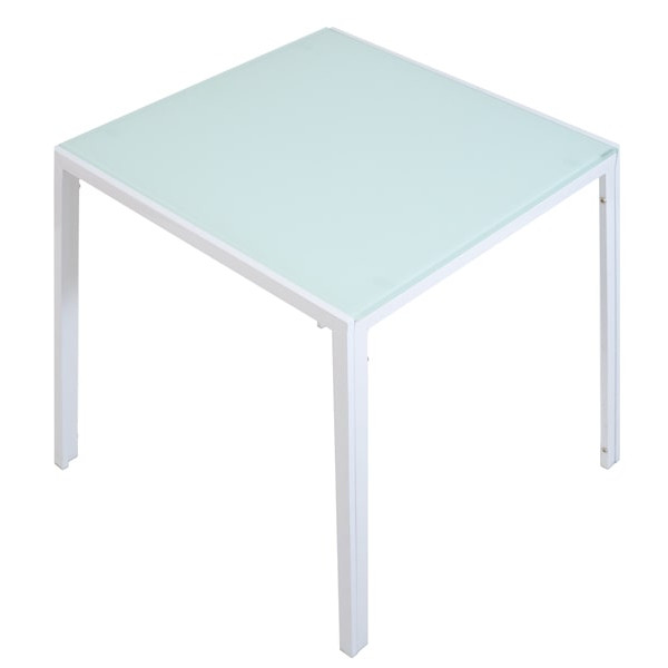 Стіл скляний обідній Richman Крит Білий-0