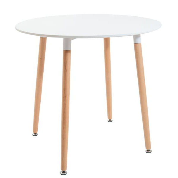 Стіл круглий обідній Richman Ксав'єр Білий-0