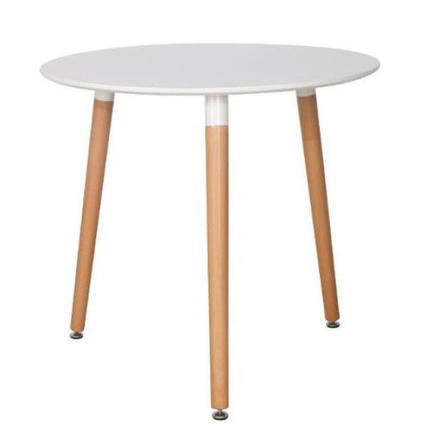 Стіл круглий обідній Richman Ксав'єр Білий-1