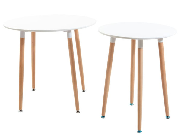 Стіл круглий обідній Richman Ксав'єр Білий-3