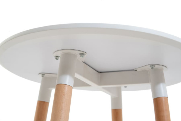 Стіл круглий обідній Richman Ксав'єр Білий-2