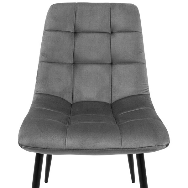 Стілець обідній Richman Альба Сірий-Чорний-6