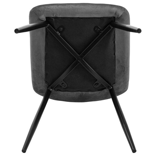 Стілець обідній Richman Альба Сірий-Чорний-11