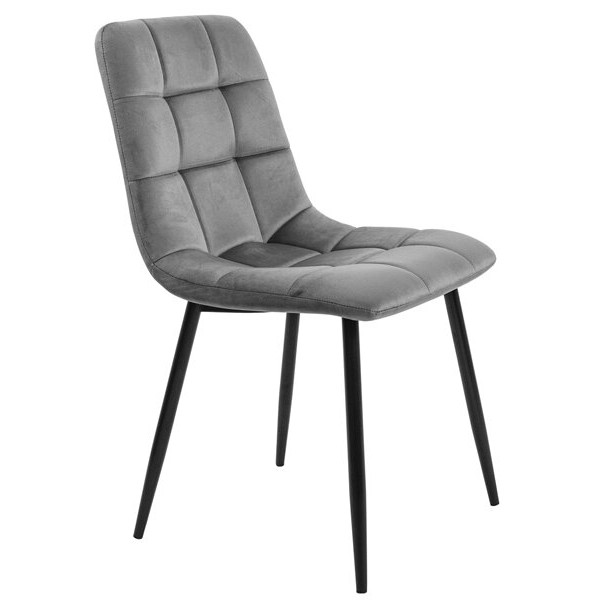 Стілець обідній Richman Альба Сірий-Чорний-0