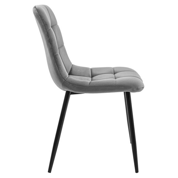 Стілець обідній Richman Альба Сірий-Чорний-3