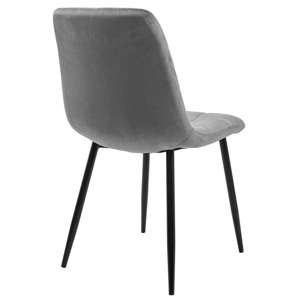 Стілець обідній Richman Альба Сірий-Чорний-4