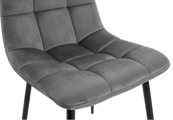 Стілець обідній Richman Альба Сірий-Чорний-8