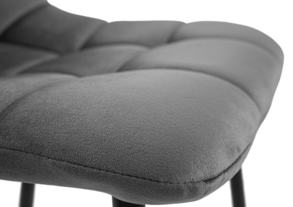 Стілець обідній Richman Альба Сірий-Чорний-9