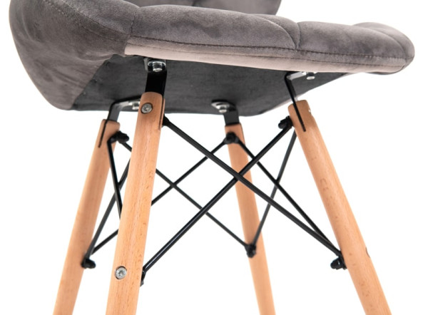 Стілець обідній Richman Даймонд Сірий Стілець обідній Richman Даймонд Сірий-4