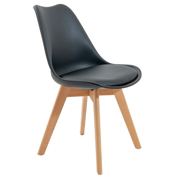 Стілець обідній Richman Жаклін CX Чорний Стілець обідній Richman Жаклін CX Чорний-1