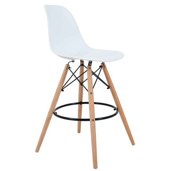 Барний стілець Richman Жаклін Хокер Білий-0