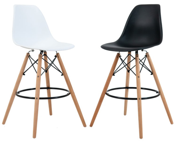 Барний стілець Richman Жаклін Хокер Білий-5