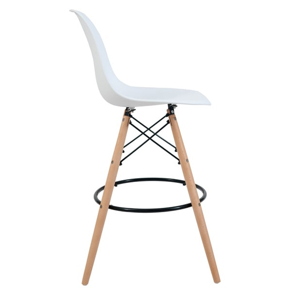 Барний стілець Richman Жаклін Хокер Білий-2