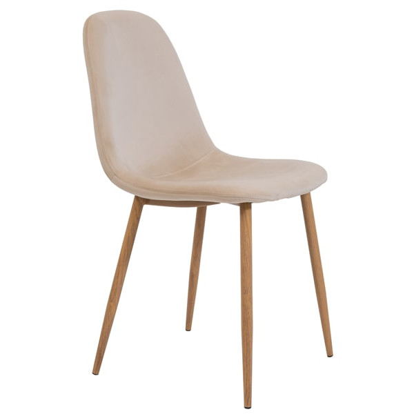 Стілець обідній Richman Макао Бежевий велюр-0