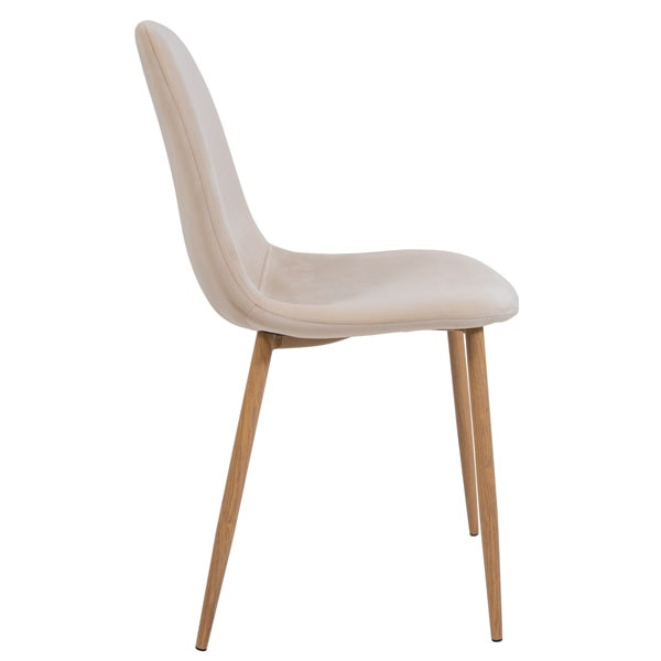 Стілець обідній Richman Макао Бежевий велюр-2