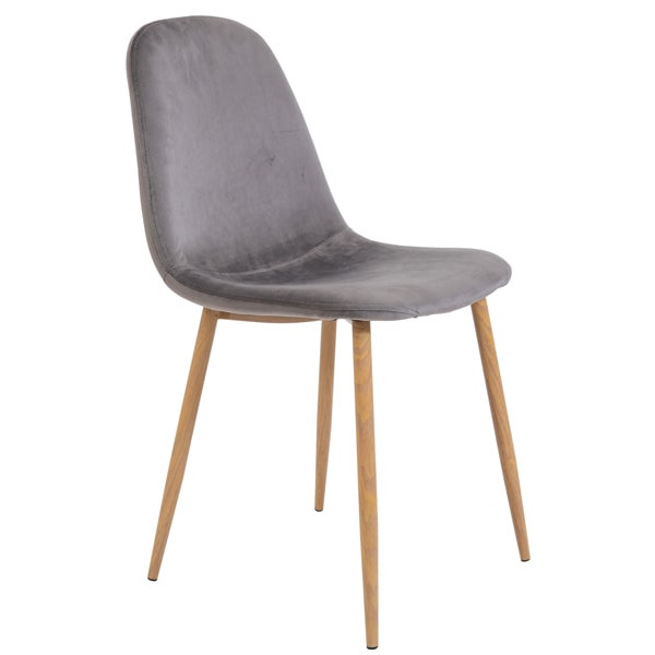 Стул обеденный Richman Макао Серый велюр-0