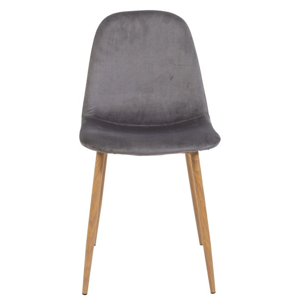 Стул обеденный Richman Макао Серый велюр-1