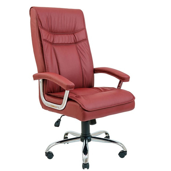 Крісло керівника Richman Бургас Бордовий-0