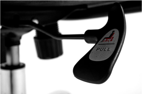 Крісло керівника Richman Конгрес Хром Шкіра-Люкс Чорний-20