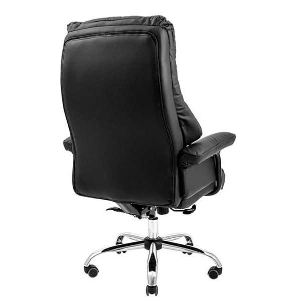 Крісло керівника Richman Конгрес Хром Шкіра-Люкс Чорний-3
