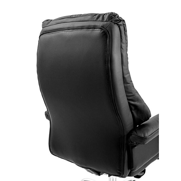 Крісло керівника Richman Конгрес Хром Шкіра-Люкс Чорний-26