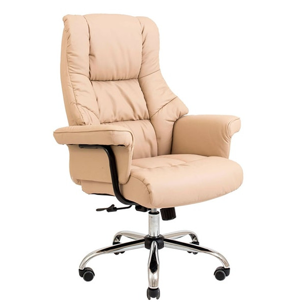 Кресло руководителя Richman Конгресc Хром Бежевый-0