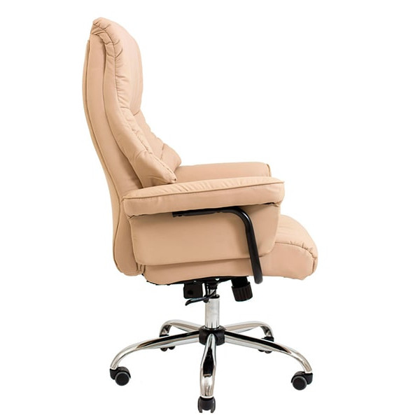 Кресло руководителя Richman Конгресc Хром Бежевый-2