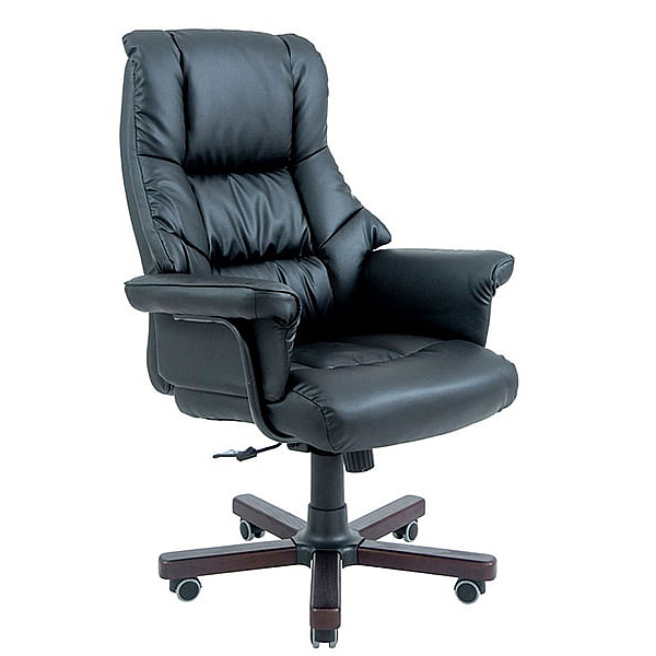 Крісло керівника Richman Конгрес Вуд Чорний-0